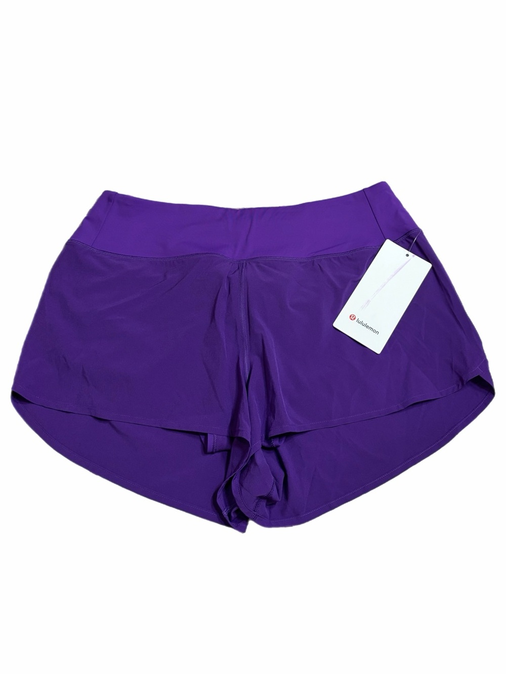 NWT Lululemon Speed Up High-Rise Short *2.5" Updated Mesh Vent College Purple L